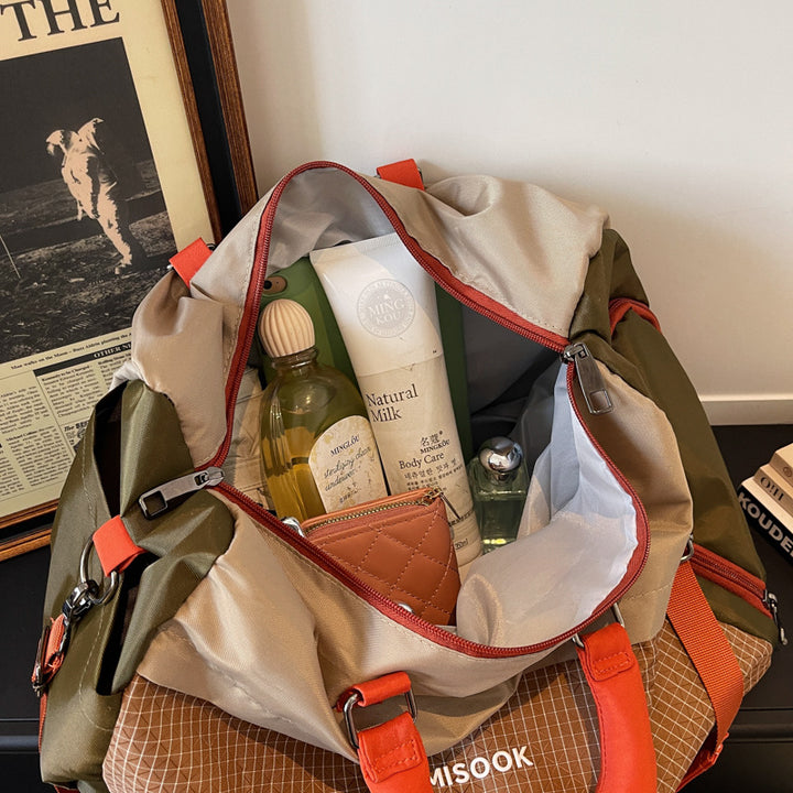 Premium Travel Duffel Bag with Multi-Function Compartments