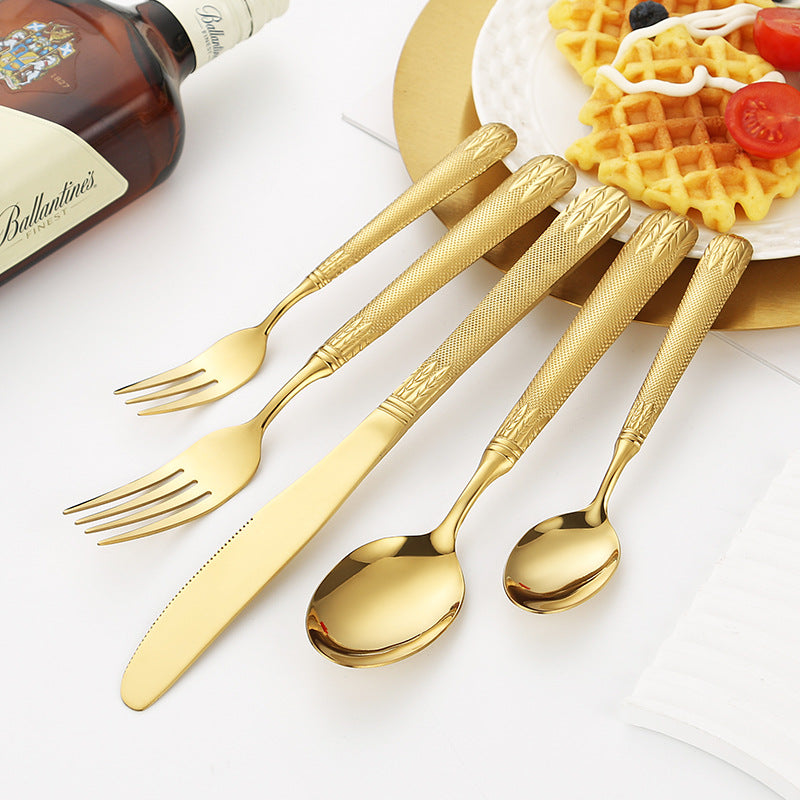 Elegant teaspoon with artistic handle design Kalsten