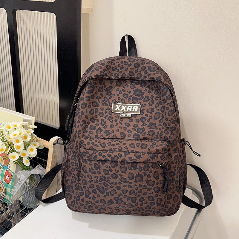 Stylish Animal Print Backpack