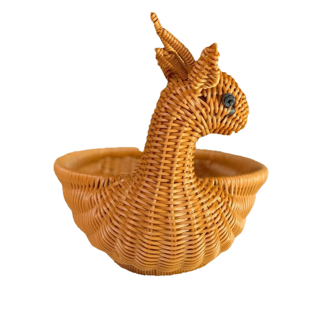 Decorative Woven Duck-Shaped Basket Kalsten