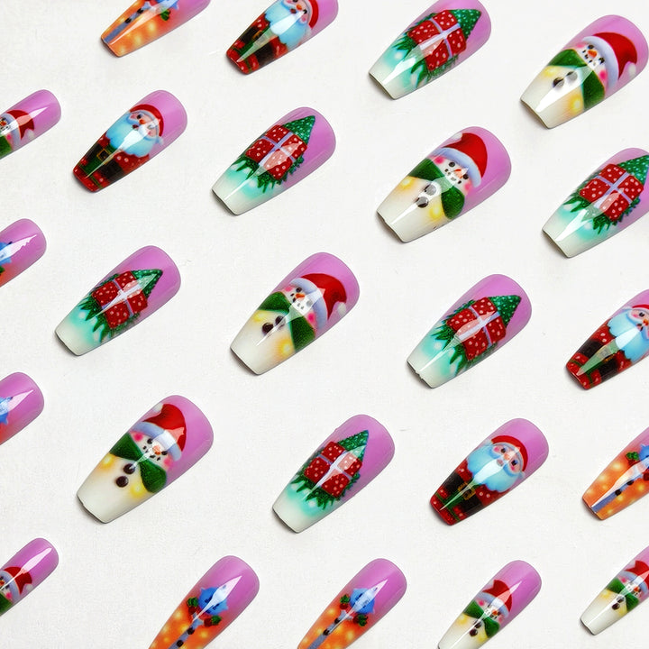 Festive Nail Art Artificial Nails Kalsten