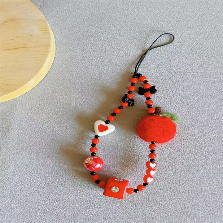 Playful Beaded Phone Charm Kalsten