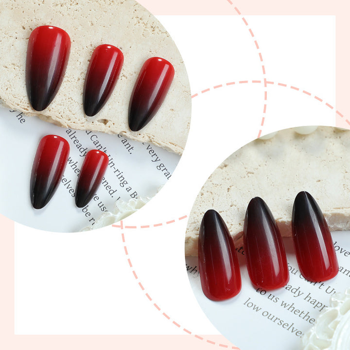 Artificial Stiletto Artificial Nails with Ombre Effect Kalsten