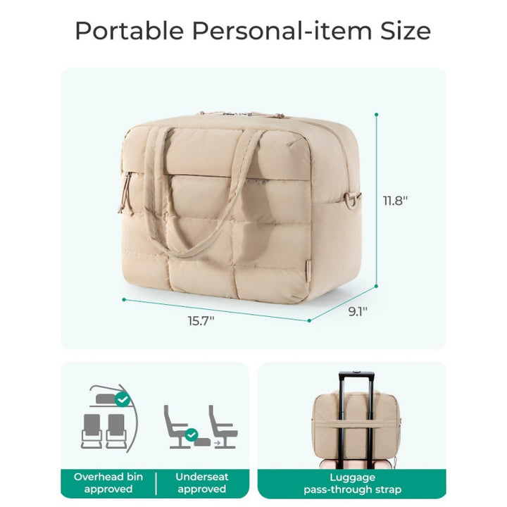 Multi-Functional Quilted Gym Duffel Bag Kalsten