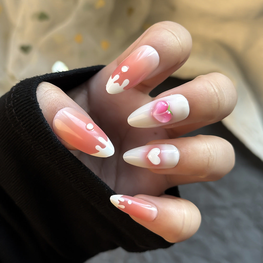 Decorative Press-On Nail Set Kalsten