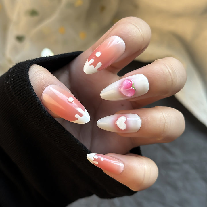 Decorative Press-On Nail Set Kalsten