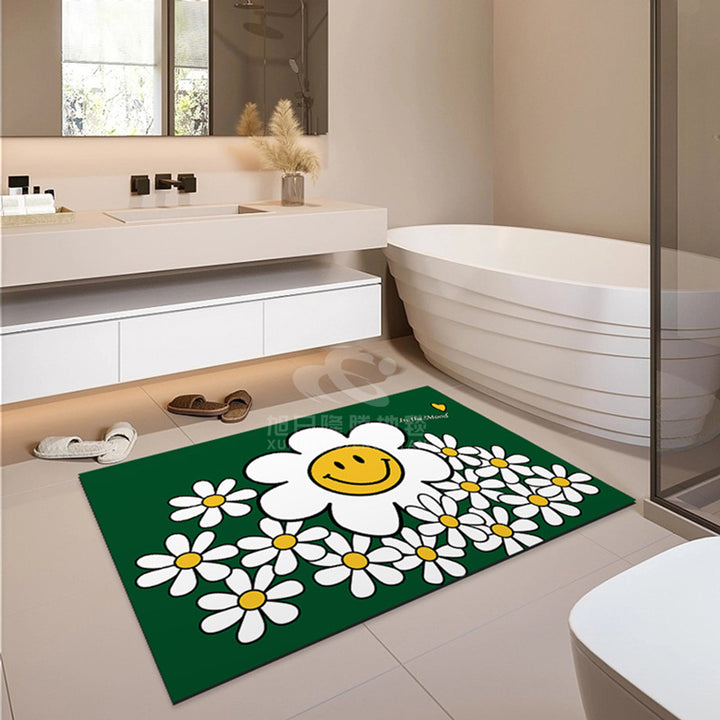 Unisex Decorative Bathroom Mat Kalsten