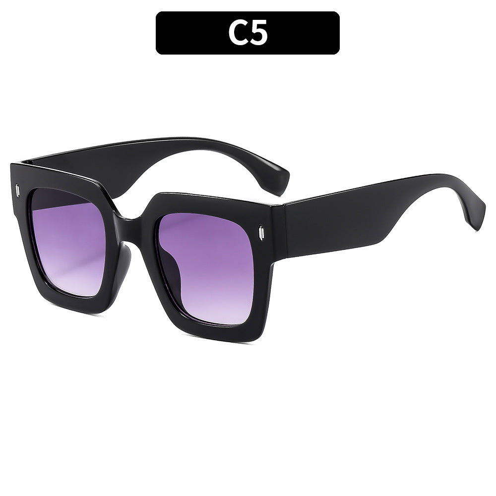 Bold Oversized Square Sunglasses