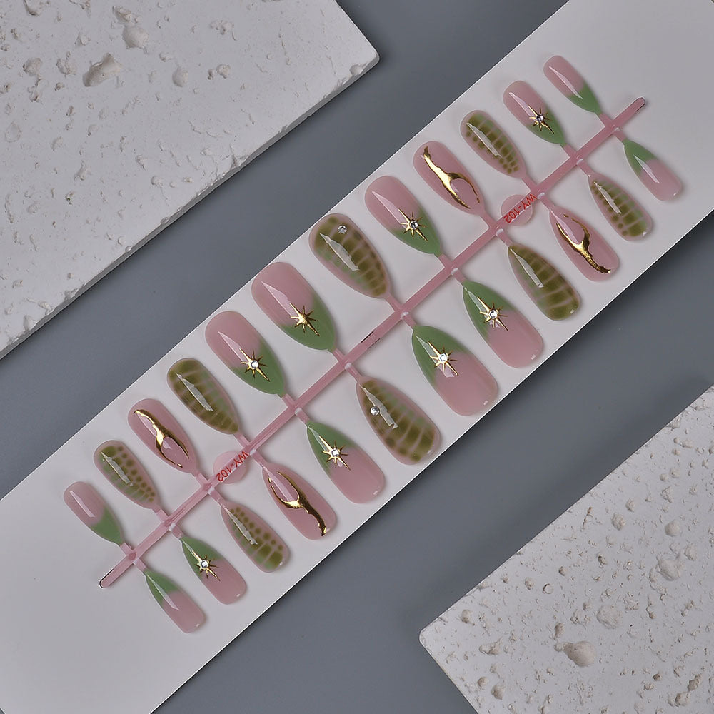 Elegant Press-On Nail Collection Kalsten