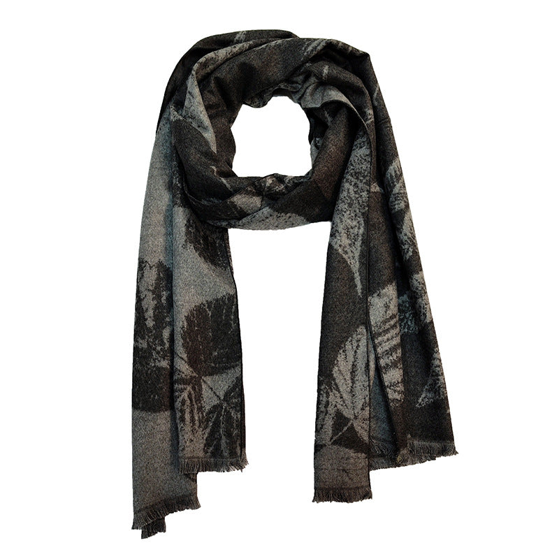 Women's Elegant and Warm Scarf with Modern Check Pattern Kalsten