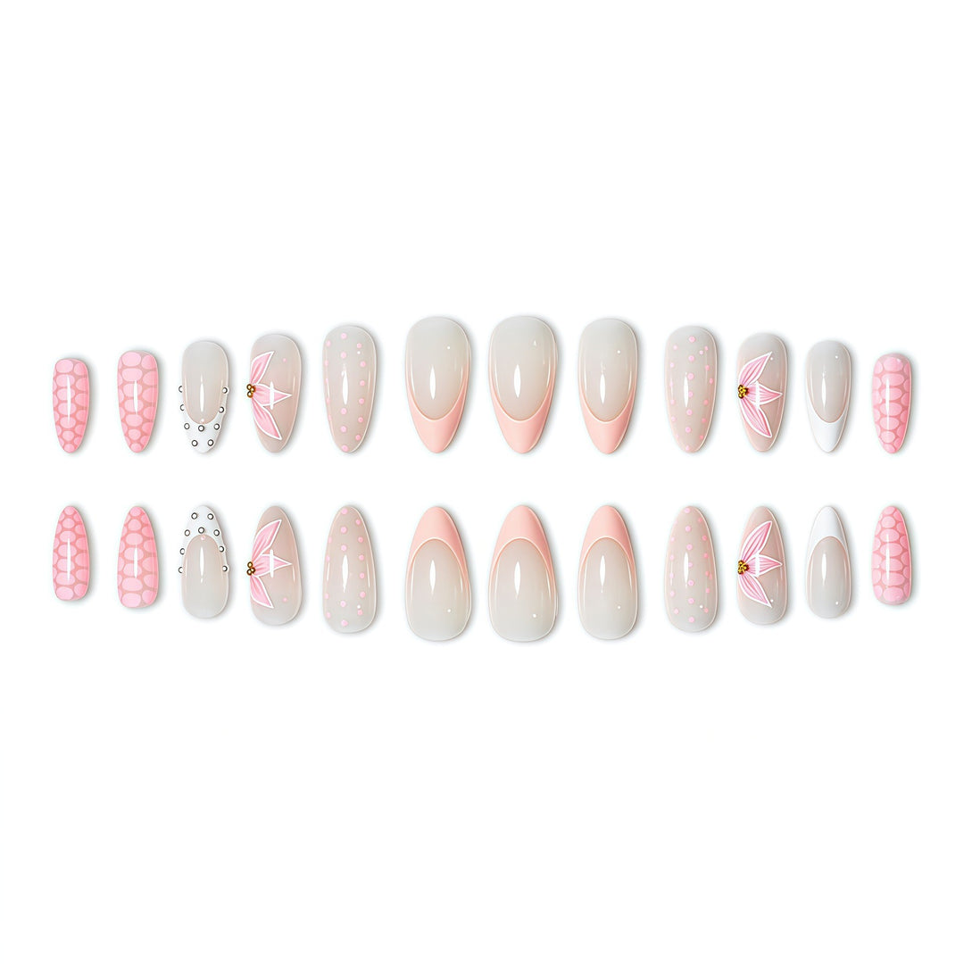 Elegant Floral Design Nail Wraps Kalsten