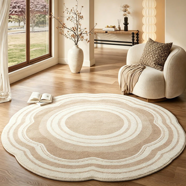 Stylish Artisan Round Area Rug