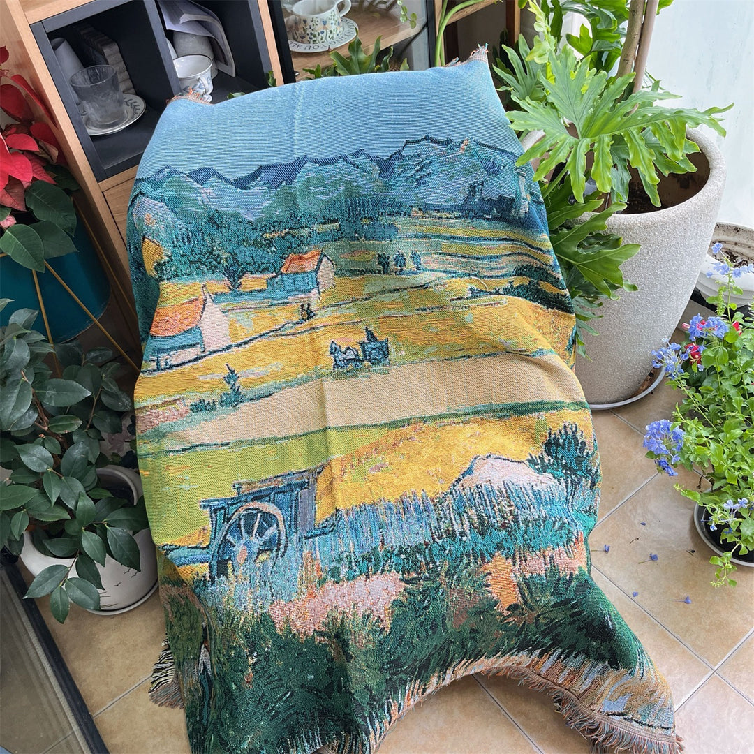 Artistic Tapestry Throw Blanket