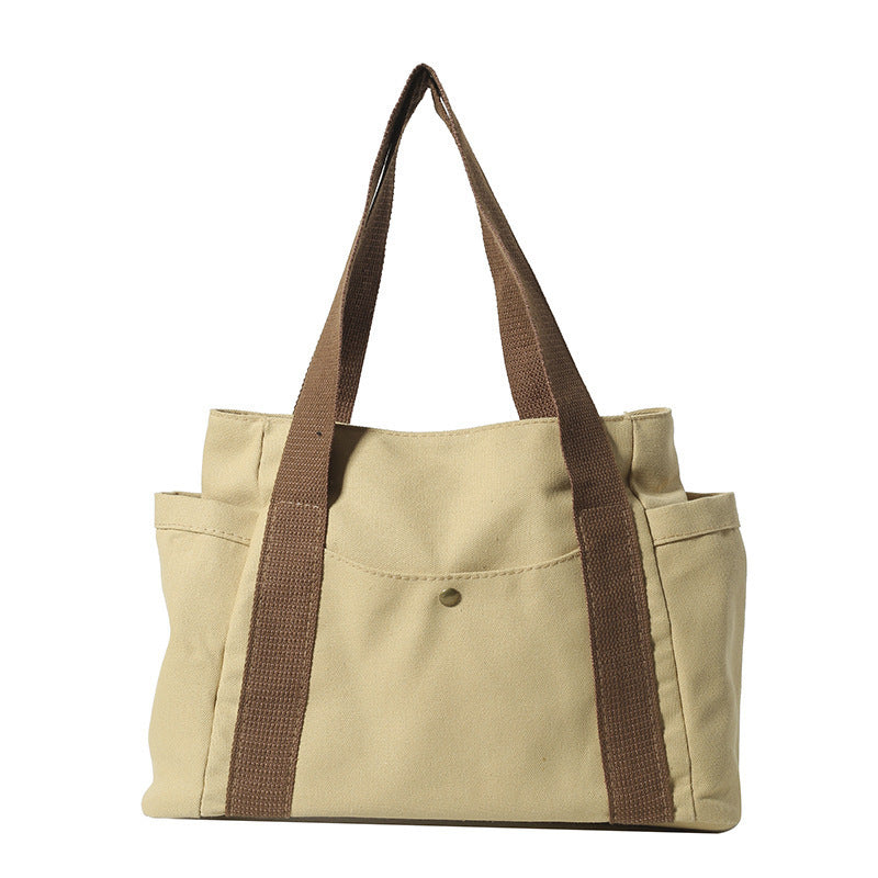 WoMulti-Pocket Casual Utility Tote Bag Kalsten