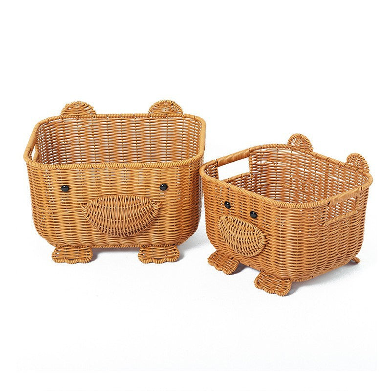 Decorative Storage Basket with Animal Design Kalsten