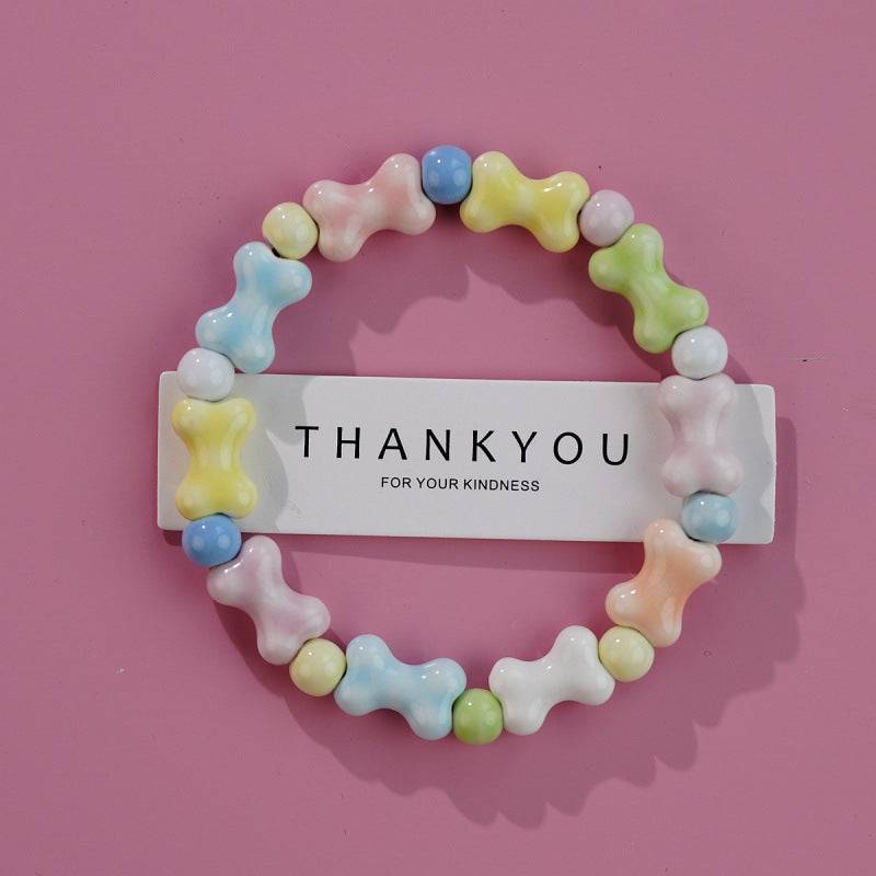 Heart-Shaped Beaded Bracelet Kalsten