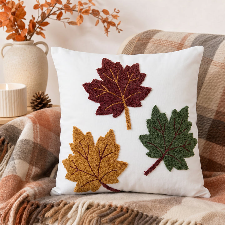 Leaf Pattern Texture Cushion