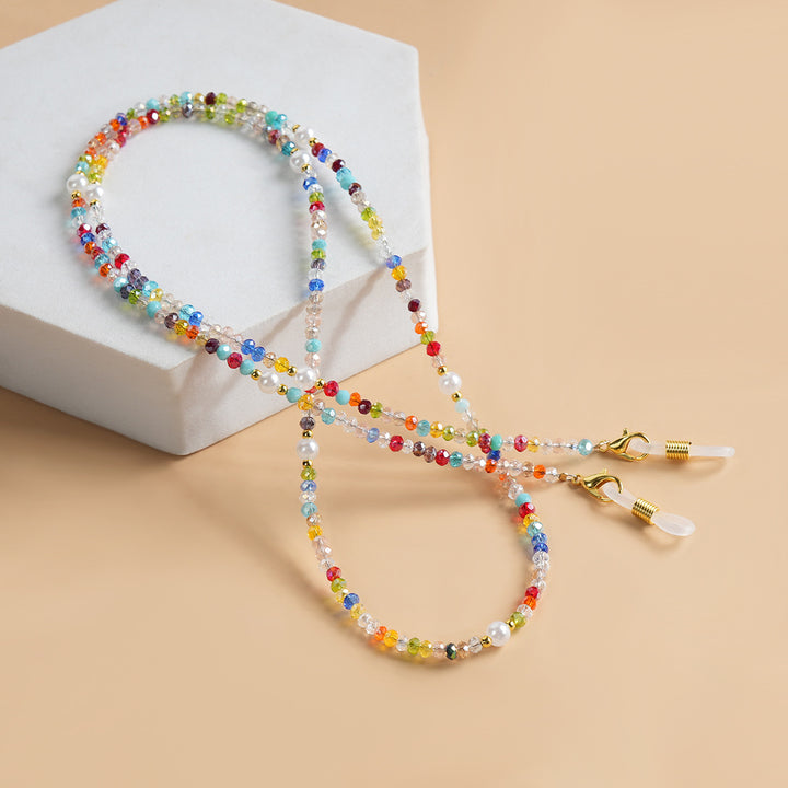 Decorative Colorful Beaded Eyewear Chain Kalsten