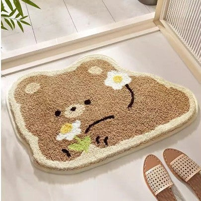 Camouflage Pattern Bath Mat