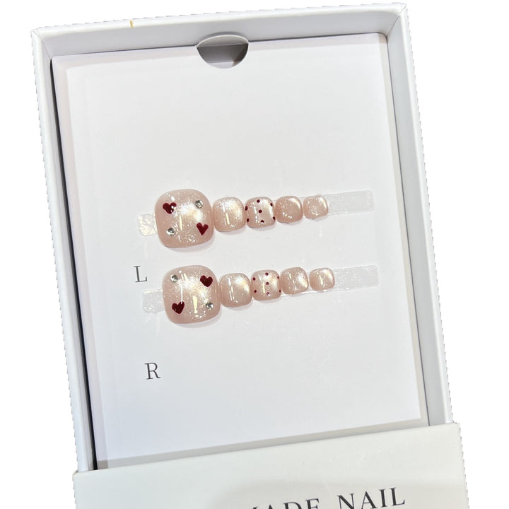 Decorative Heart Nail Art Set Kalsten