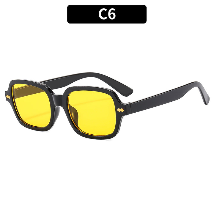Unique Geometric Shield Sunglasses