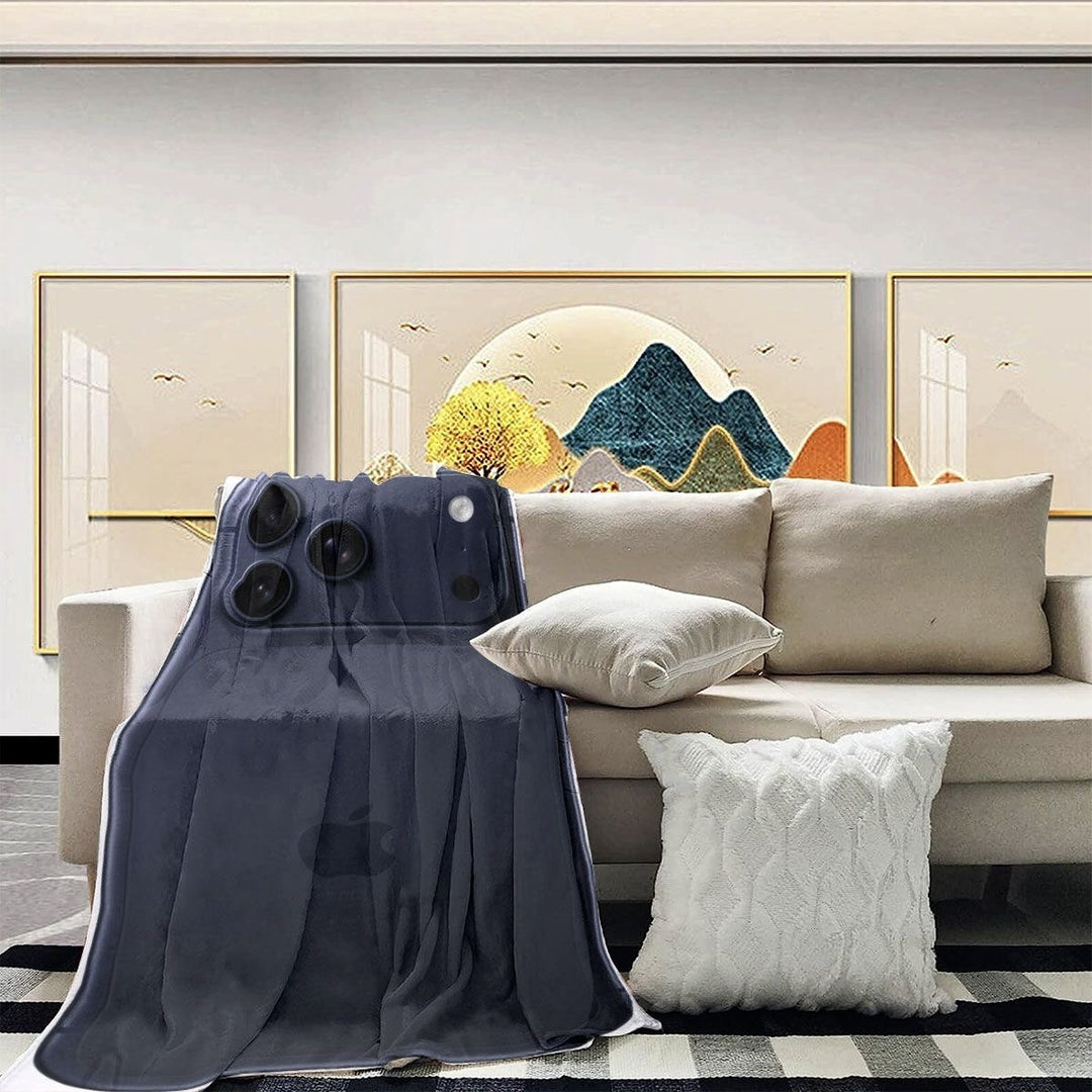 Fun Photo Print Throw Blanket