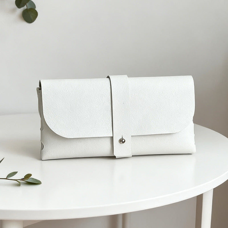 Elegant Faux Leather Clutch Bag Kalsten