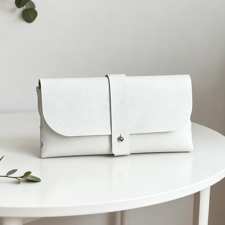 Elegant Faux Leather Clutch Bag Kalsten