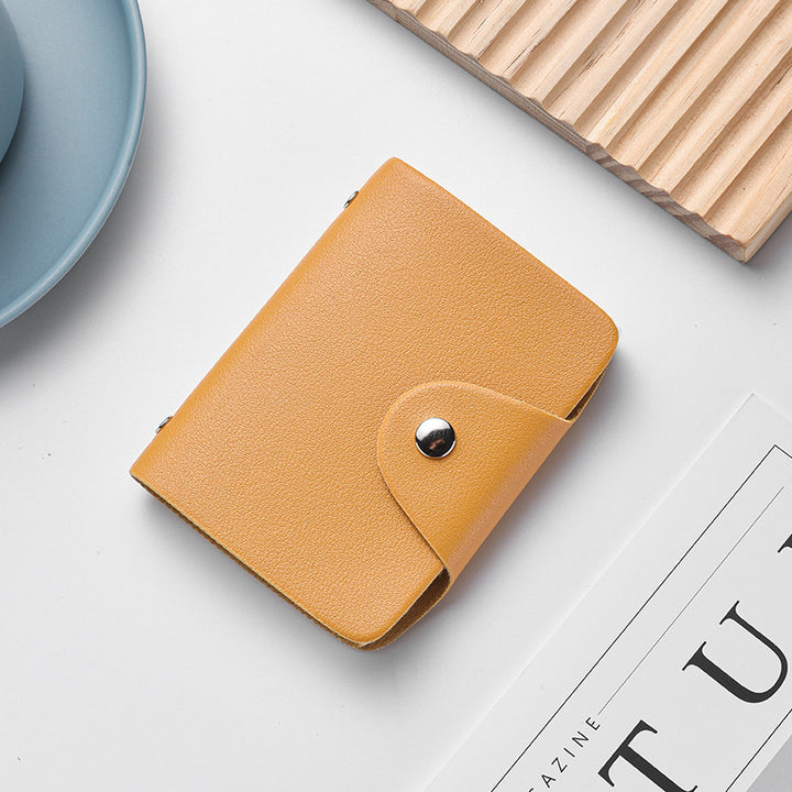 Compact Leather Cardholder Wallet Kalsten