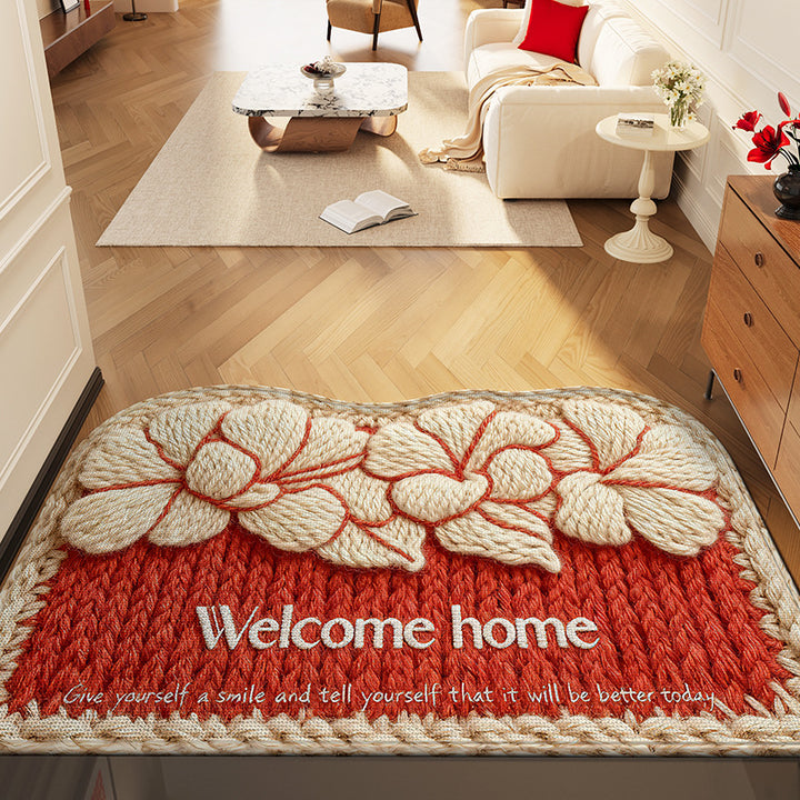 Decorative Floral Mat Kalsten