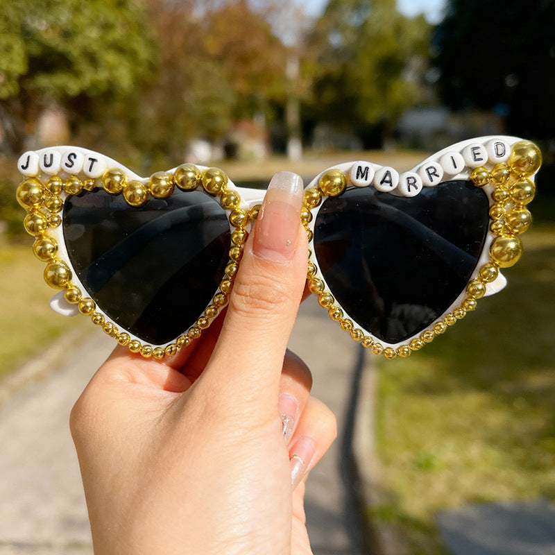 Decorative Heart-Shaped Party Sunglasses Kalsten