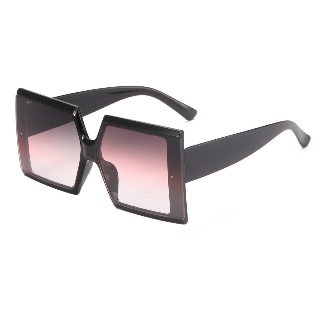 Ladies oversized sunglasses with trendy leopard print Kalsten