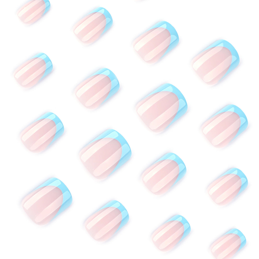 Elegant Manicure Artificial Nails with Pastel Colors Kalsten