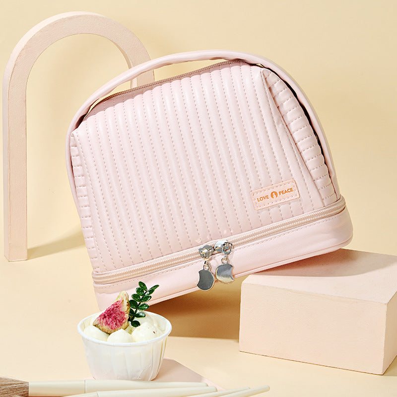 Elegant Quilted Makeup Case Kalsten
