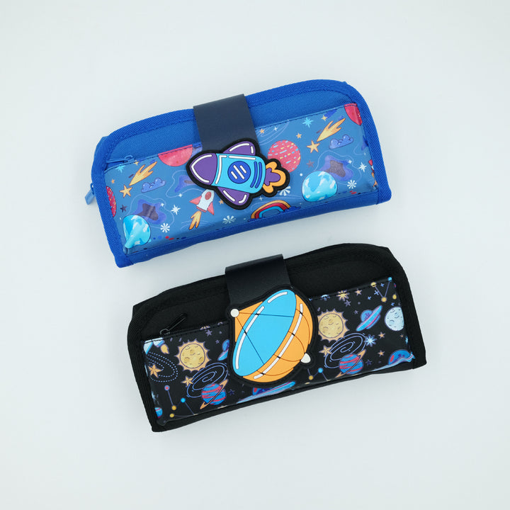 Fun Design Multi-Zipper Pencil Case