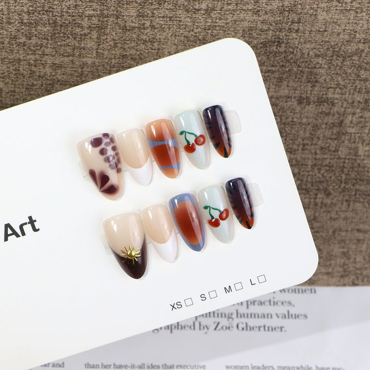 Artistic Acrylic Nail Design Kalsten
