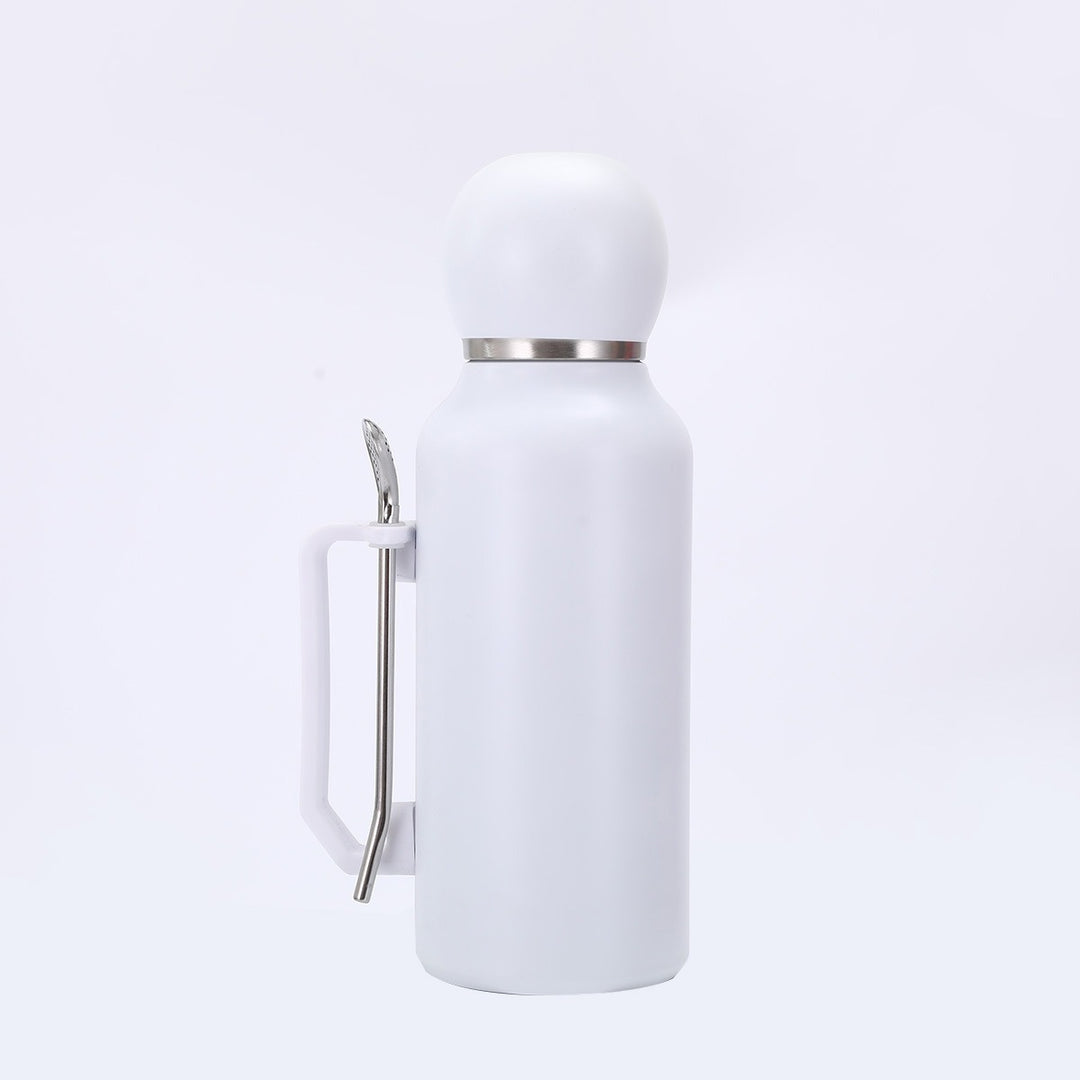 Ladies insulated multifunctional drinking bottle with integrated tea strainer Kalsten