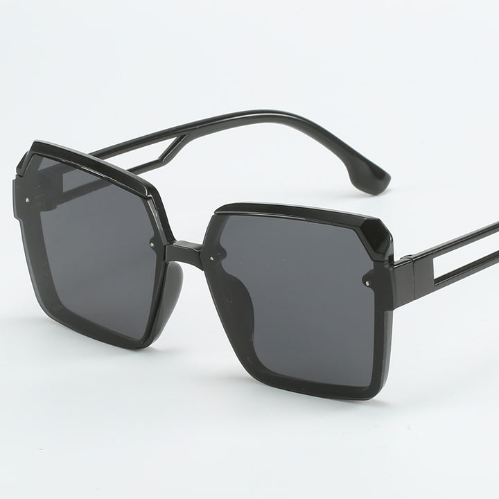 Ladies fashionable square sunglasses with filigree design Kalsten