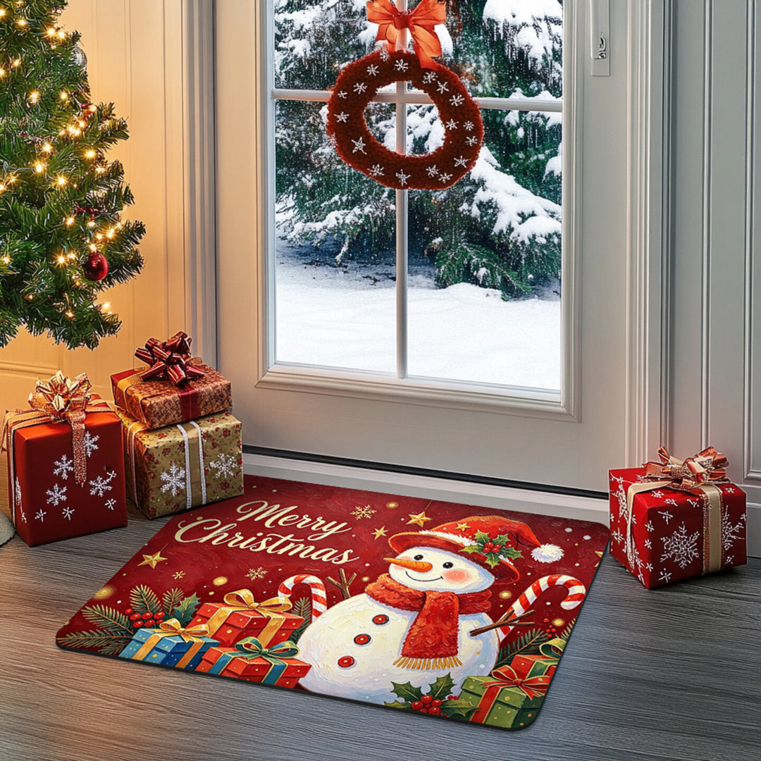 Christmas-Themed Indoor Doormat