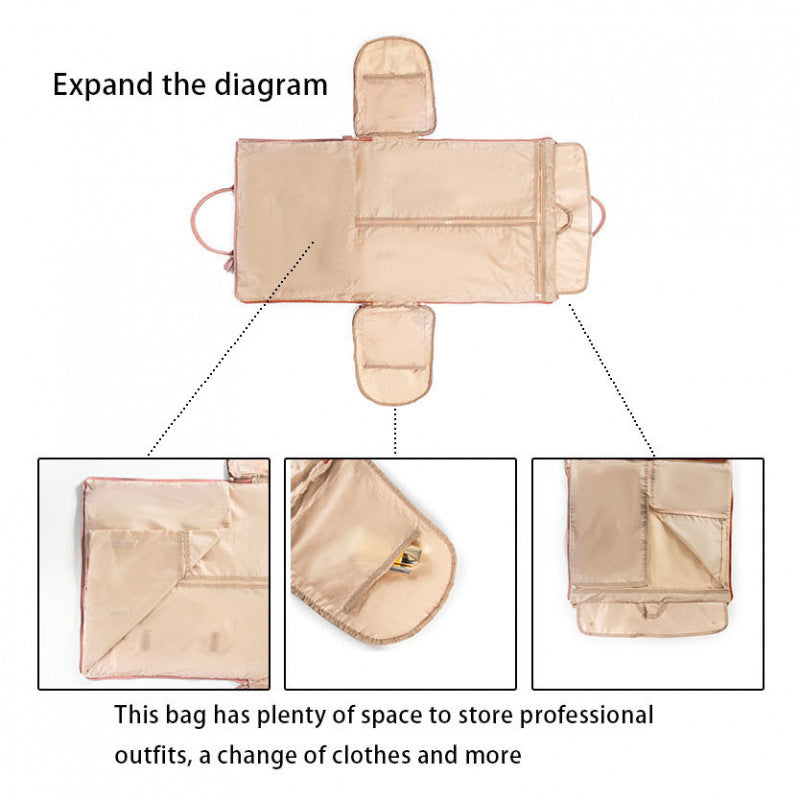 Elegant travel and sports bag with durable material and versatile compartments Kalsten