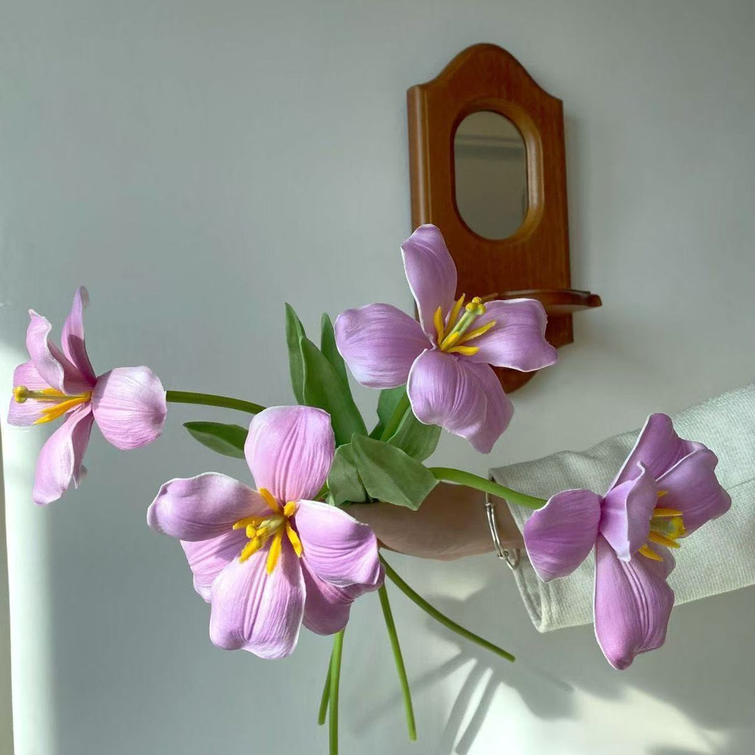 Lifelike Yellow Floral Bouquet