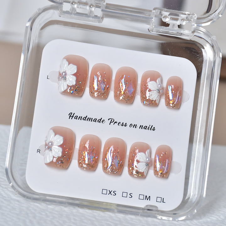 Premium Glamorous Press-On Nail Extensions Kalsten