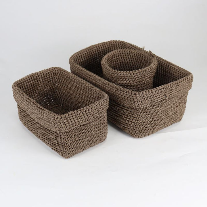 Handcrafted storage baskets Kalsten