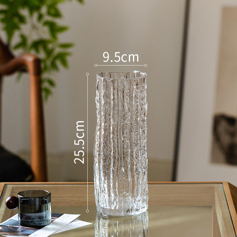 Artful Glass Vase in Modern Design Kalsten