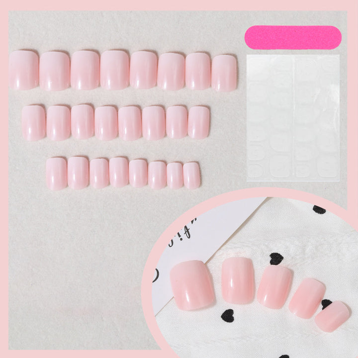 Ombre French Tip Press-On Nails Kalsten