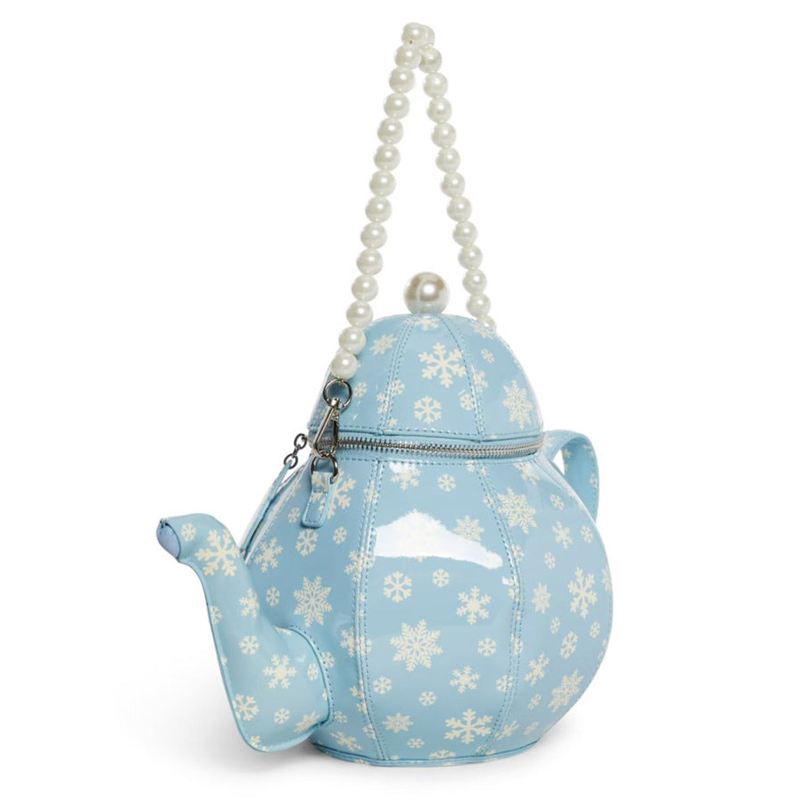 Novelty Teapot-Shaped Handbag