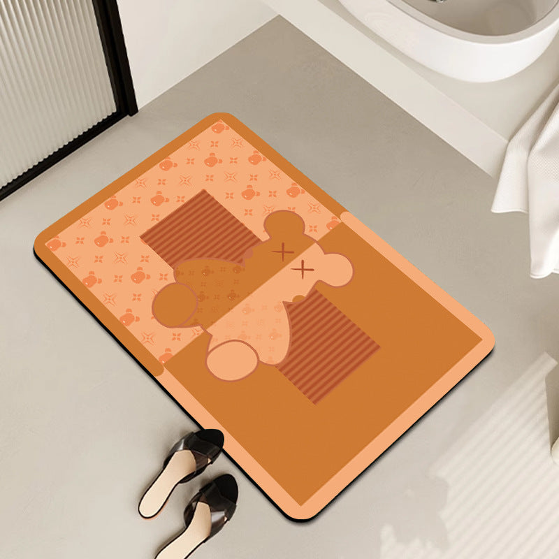 Artistic Cartoon Entrance Mat Kalsten