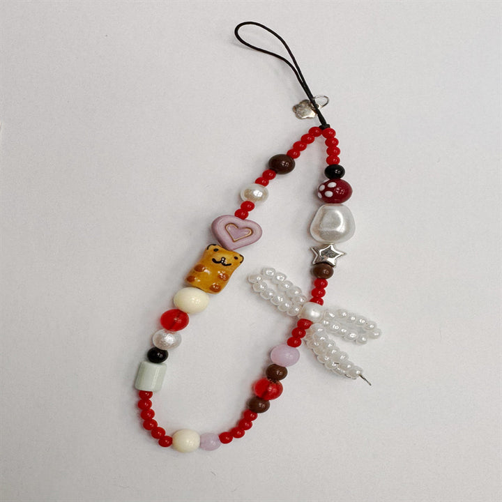 Handcrafted Beaded Charm Keychain Kalsten 1790135022