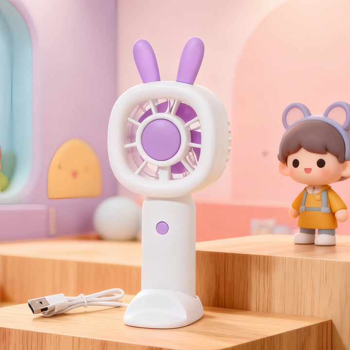 Women's Portable Fan with Cute Antlers Design Kalsten