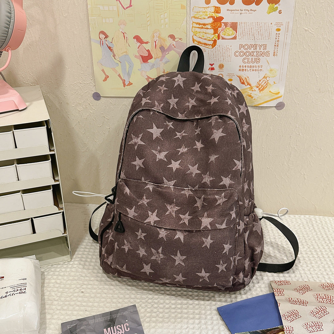 Casual Star-Print Backpack Kalsten 1791205441